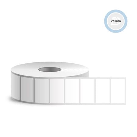 Selbstklebende Etiketten, 52x30, mattes Papier (6000 Stk./Rolle)