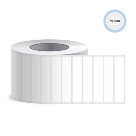 Selbstklebende Etiketten, 100x20, mattes Papier (450 Stk./Rolle)