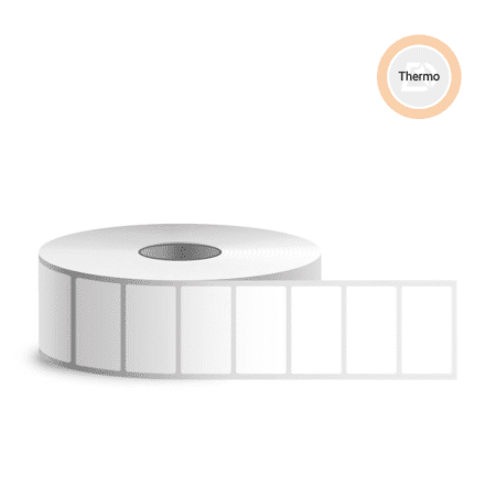 Selbstklebende Etiketten, 50x35, mattes Papier (12000 Stk./Rolle)